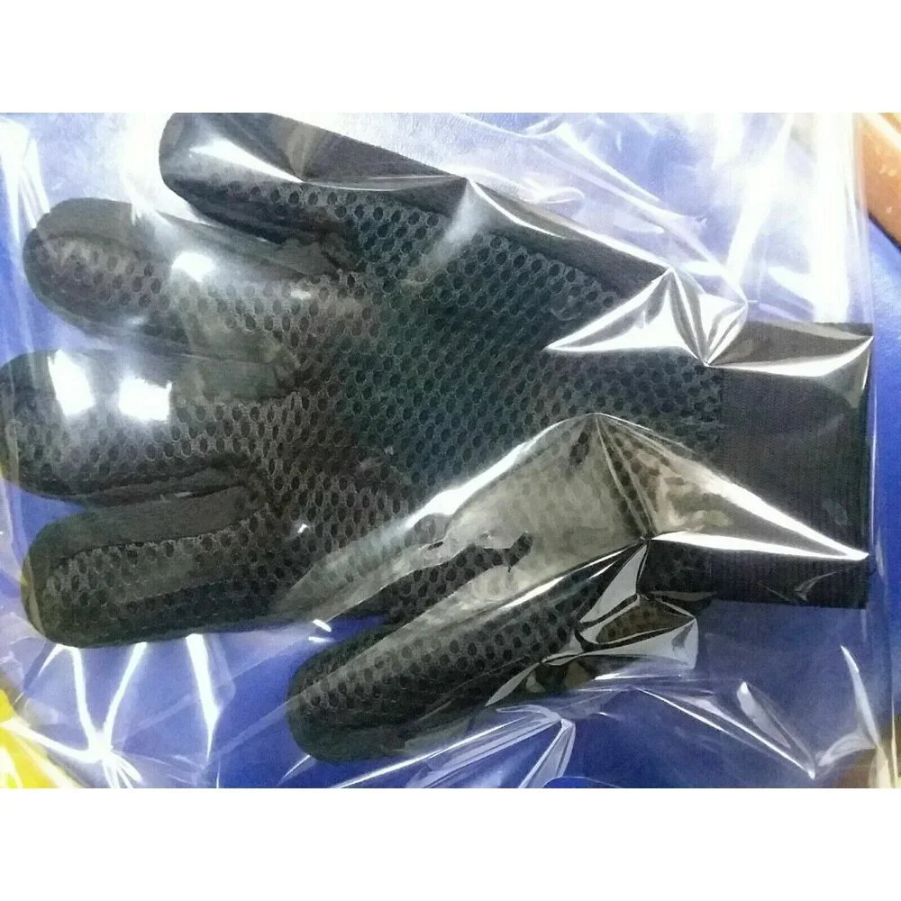 Pet Grooming Set, Shedding Glove & Wide Tooth Comb, For Shedding Fur Hair